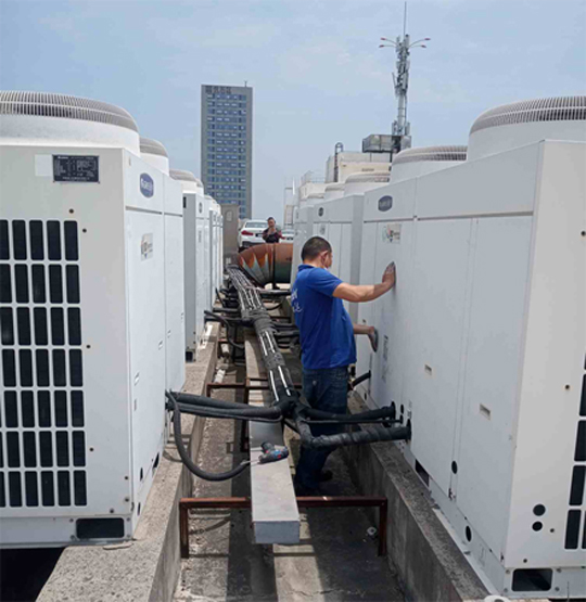 武侯中央空调制热和不制冷系统维修方法